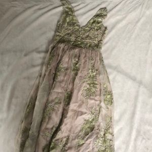 Gorgeous embroidered BHLDN dress